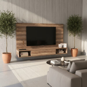 D_735746-MLA93865195513_092025-F.jpg Panel Rack Para Tv Led 55 Flotante 150 X 90- Dl 842