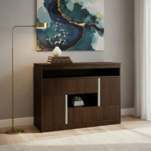 Comoda Chiffonier Cajon Y Puerta- 120 X 90- Melamina- Prada