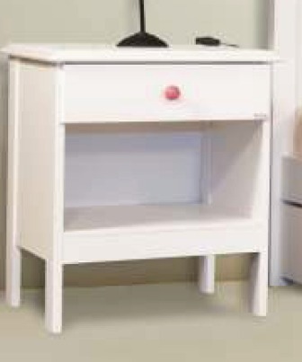 Cama 1 Plaza. Ludmila- Laqueado En Mdf- Sin Carro- Cod. 400