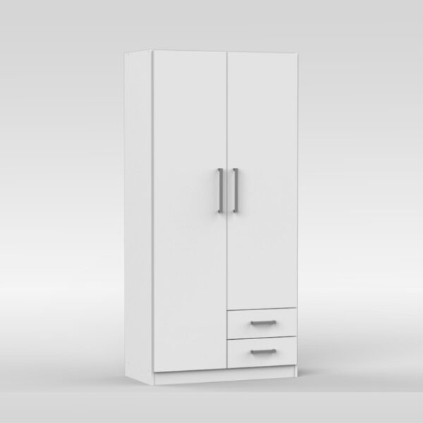 Ropero Placard Organizador 2 Puertas- 2 Cajones- Pac090