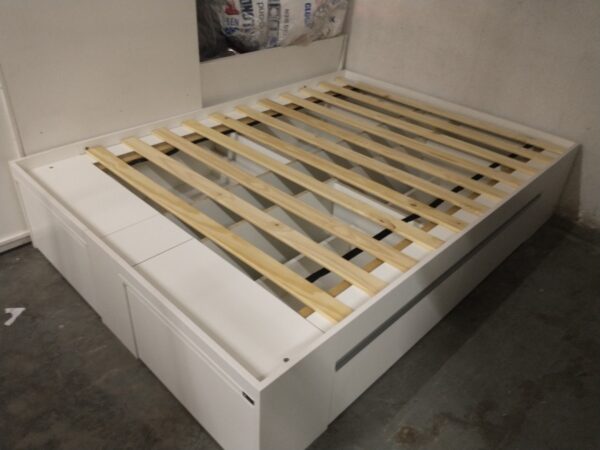 Base Box P- Sommier 140 O 160 X 200- 4 Cajones- 2 Zapateros