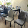 Juego De 6 Sillas Cocina Comedor Luxor Tapizadas