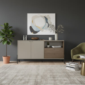 D_740492-MLA92908060540_092025-F.jpg Bahiut Aparador Vajillero 2 Puertas, 2 Cajones- Cod. 4253