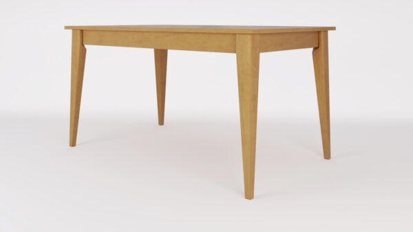 Mesa Cocina Comedor Escandinava. 150 X 90- Pino Lustrado