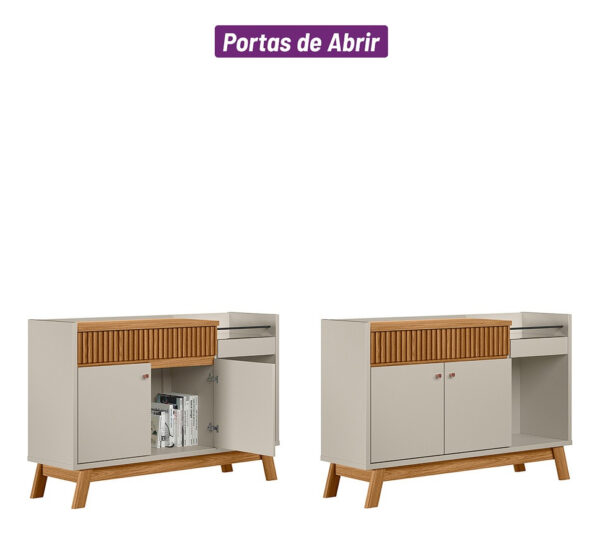 D_740827-MLA85181177049_052025-F.jpg Bahiut Vajillero Aparador Lucca- 2 Puertas 1 Caj 1.35 X 0.87