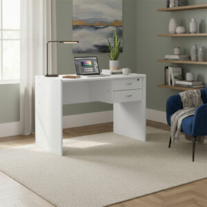 Escritorio Oficina C- 2 Cajones- Melamina. 18mm 1mts Cod 910