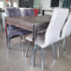Mesa Cocina Comedor Capri Fija 140 X 0.90. Base Cromada