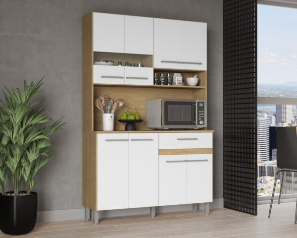 Kit De Cocina 120 Cm- 8 Puertas. 1 Cajon 610.001 Casa Mia