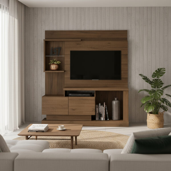 Espectacular Modular Rack Mesa Tv Led 55 Turin 160 X 187