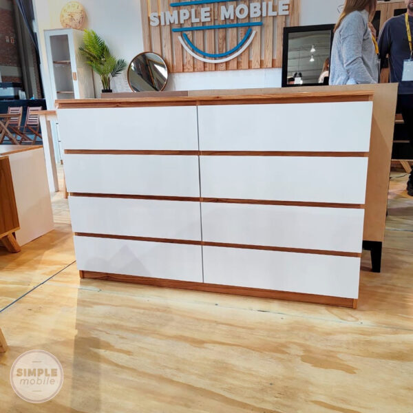 D_745391-MLA72165540274_102023-F.jpg Comoda Chifonier Cajonera 8 Cajones 140 X 90 X 40. Paraiso