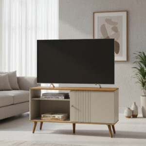 Rack Mesa Para Tv Led 50 Rubi. 120 X 64 X 36- Linea Brasil