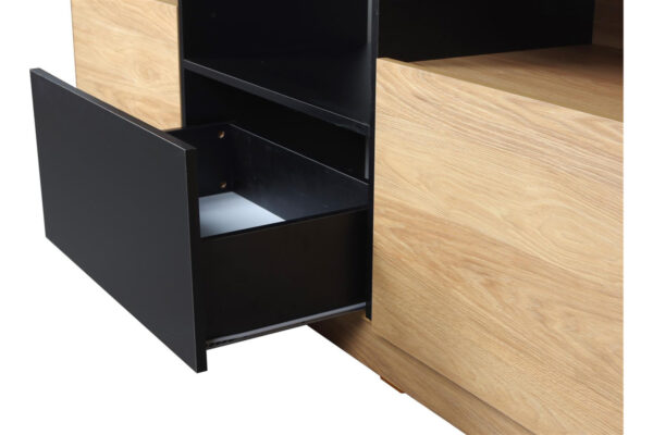 Rack Mesa Para Tv Led 2 Puertas, 1 Cajon Mundial 180 X 62