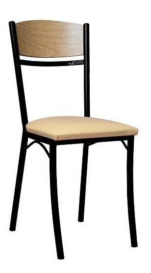 D_750381-MLA31948131981_082019-F.jpg Sillas Caño 1 Pulgadas Reforzado. Danisas. Respaldo Madera.