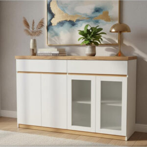 Bahiut Vajillero Organizador- 4 Puertas- 2 Cajones 140-90-40