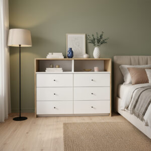 D_755363-MLA93268805691_092025-F.jpg Comoda Chifonier Cajonera 6 Cajones 1.00 X 0.80 Cod. 6470