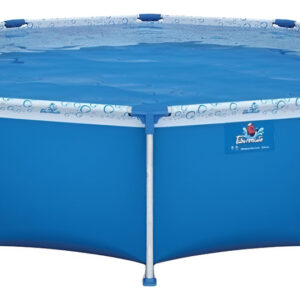 Pileta Piscina De Lona. Redonda. Tiburoncito Nº8 3.05 X 0.65