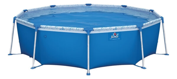 Pileta Piscina De Lona. Redonda. Tiburoncito Nº8 3.05 X 0.65