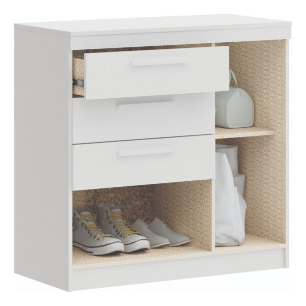 Comoda Chiffonier Cajonera- 4 Cajones 1 Puerta. Lille 1130