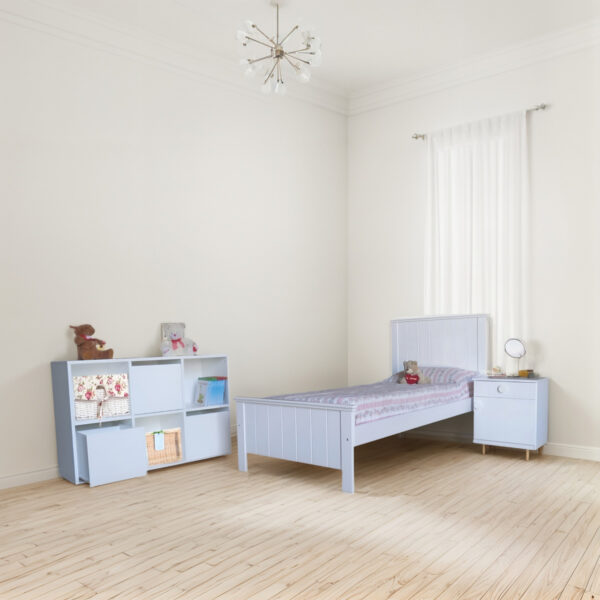 Cama 1 Plaza 190 X 80. Mdf Laqueada Elegante - Cod. 800