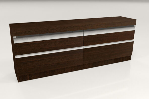 D_760592-MLA72165390097_102023-F.jpg Bahiut Vajillero Organizador Tempo 2 Caj- 2 Puertas- 180 Cm