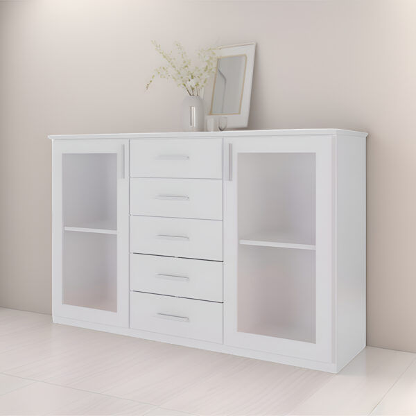 Bahiut Vajillero Corpus- 4 Puertas, 2 Cajones Cod. 330