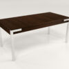 Mesa Cocina Comedor Capri Fija 140 X 0.90. Base Cromada