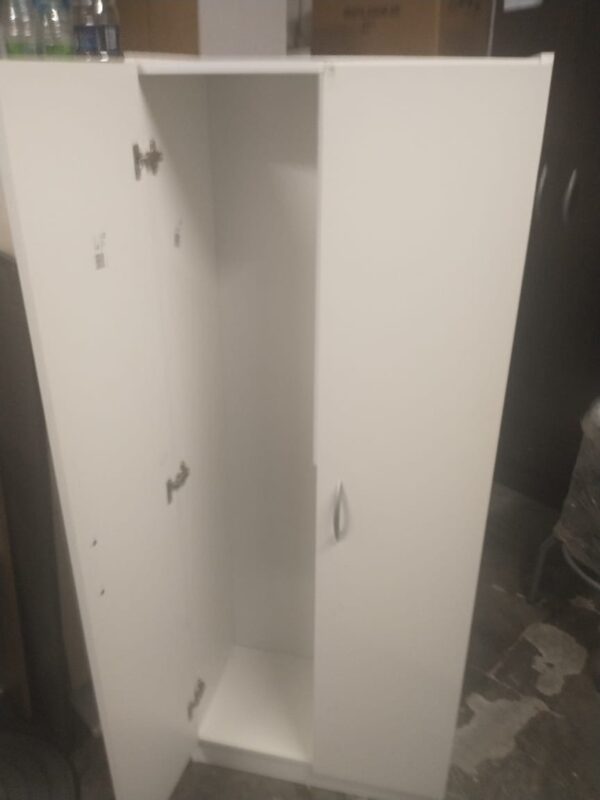 Unico Escobero Organizador Multifuncion 2 Puertas- Estantes