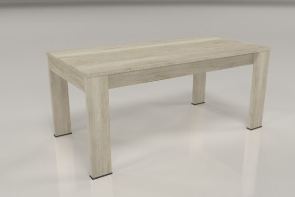 Mesa Cocina Comedor Capri 140 A 1.85 X 90- Patas Melamina