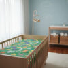 Colchón Cuna Infantil 140 X 70 X 10. Tela Sabana Matelasse