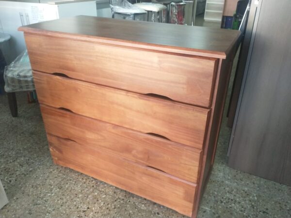 D_769457-MLA45630840276_042021-F.jpg Comoda Cajonera 4 Cajones. 91 X 82 X 44 Cod 211 Pino Lustrad