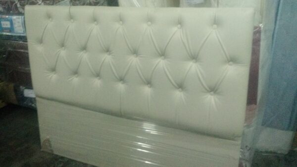 D_769811-MLA20673141070_042016-F.jpg Respaldo Para Sommier Totalmente Tapizado 160 X 120 Cuerina