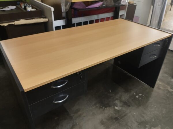 D_770179-MLA49760735523_042022-F.jpg Escritorio Oficina Con 4 Cajones- Melamina 18 Mm Cod 912