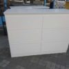 Comoda Chiffonier Laqueada Con 6 Cajones Prisma- 116-86-39