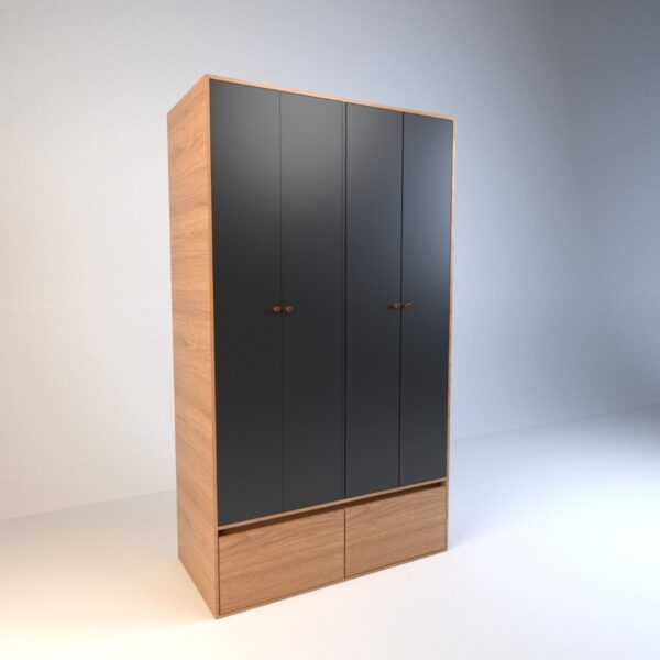 D_773663-MLA51264291543_082022-F.jpg Ropero Placard 4 Puertas, 2 Cajones. 1.20 X 2.12- Cod. 6006