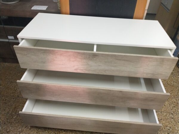 Comoda Chiffonier Cajonera- 3 Cajones Cod. 3422- Melamina