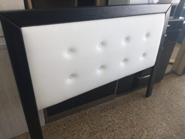 D_777236-MLA44133676288_112020-F.jpg Respaldo P- Sommier Pino Lustrado. Tapizado. 160 Cm Cod 118