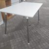 Mesa Cocina Comedor Kaunas. Tapa Melamina Base Crom 120 X 82