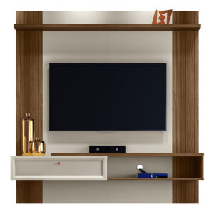 D_779741-MLA99506127230_112025-F.jpg Panel De Tv Pitanga Linea Brasil De Hasta 60 Pulgadas, Color Freijó/blanco Roto Freijó/off White