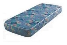 Colchon Espuma 1 Plaza 0.80 Mts. Tela Sabana Matelasseado Tropical 80-18