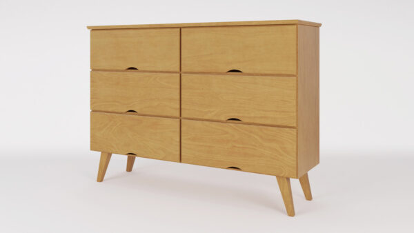 Comoda Chiffonier Cajonera 6 Cajones. 1.40 X 0.85- Cod. 127