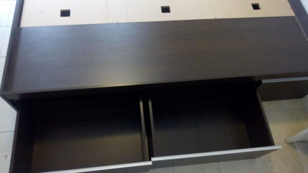 Cama Base Box Para Sommier- 140 X 190- 4 Cajones 2 Puertas