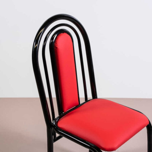 Sillas Caño Florida. Con Asiento Y Respaldo Tapizado