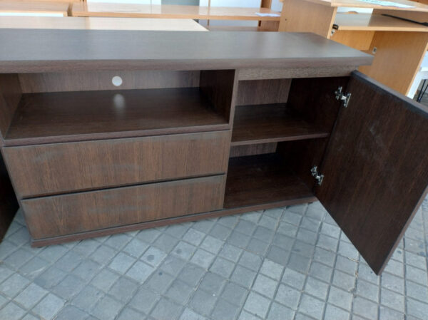 D_785028-MLA72386544699_102023-F.jpg Rack Mesa Para Tv Led 55- 1 Puerta. 2 Cajones- 120 X 64 X 37