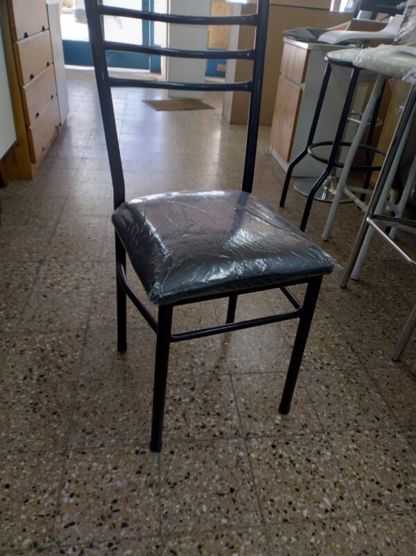 Silla Cocina Comedor Caño 1 Economica- Asiento Tapizado