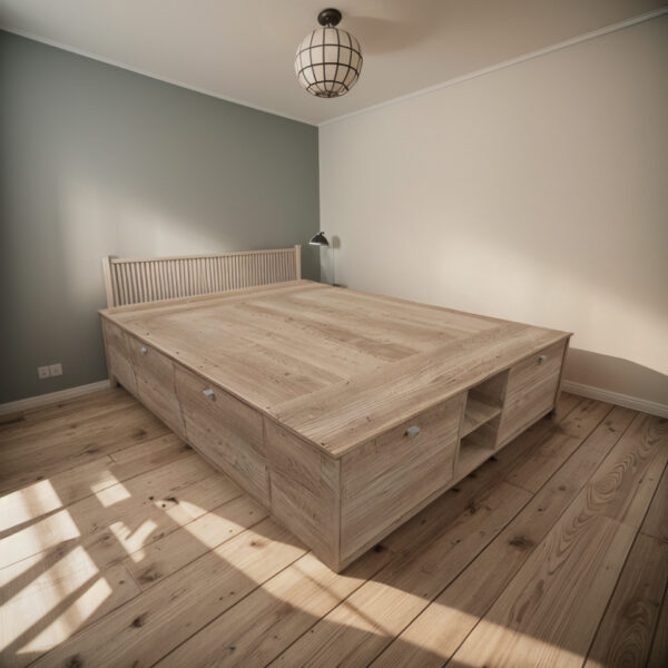 Base Box 2 Plazas 1.40 X 1.90- 4 Caj. Bauleras- 2 Zapateros