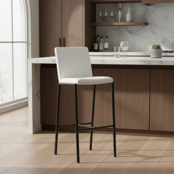 Combo Desayunador- Barra Melamina 120 + 2 Banquetas Modena