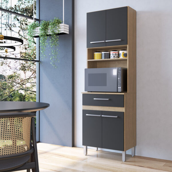 Kit De Cocina 60 Cm- 4 Puertas. 1 Cajon 608.001 Casa Mia