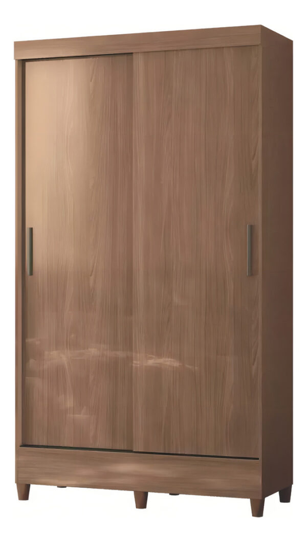 Placard Santos Andirá Fit De Melamina Con 2 Puertas Corredizas Jequitibá