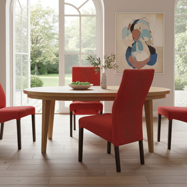 D_795611-MLA92916280790_092025-F.jpg Juego De 6 Sillas Modelo Kendor. Tapizadas. Patas Enfundadas