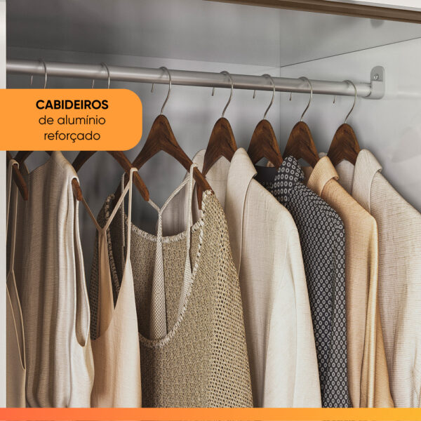 D_795709-MLA93268728522_092025-F.jpg Armario Doble Con Espejo, 3 Puertas Y 2 Cajones, França Andeira, Blanco